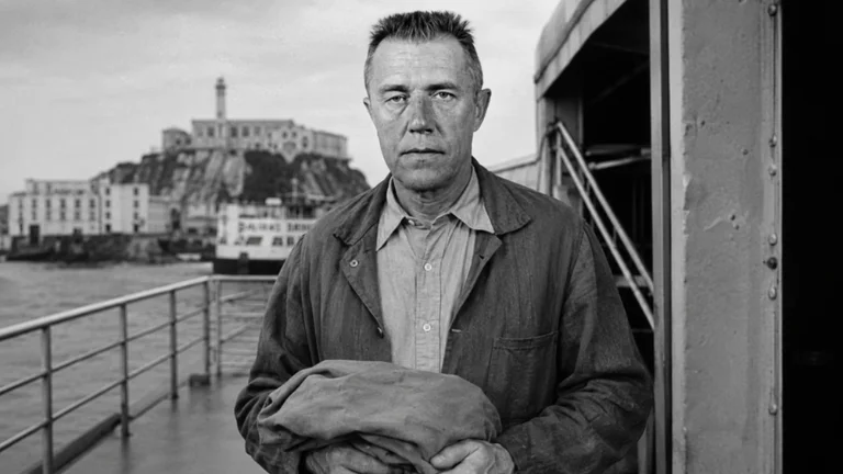 arrival at alcatraz