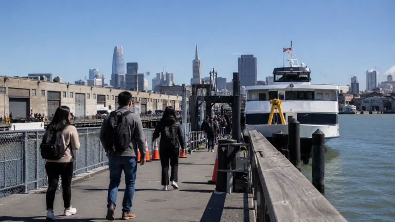 arrive at pier 33 early