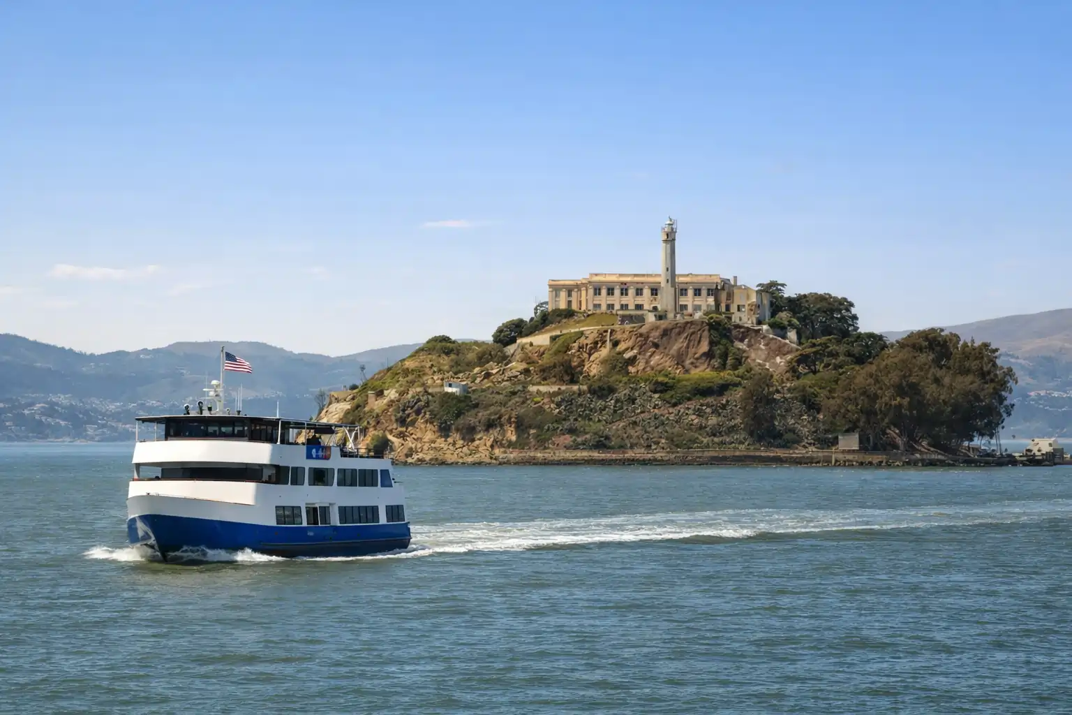 ferry ride becomes part of the experience