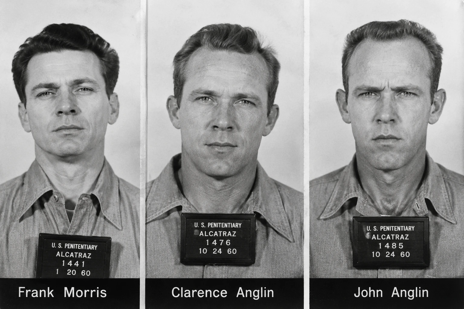 Frank Morris and the Anglin Brothers