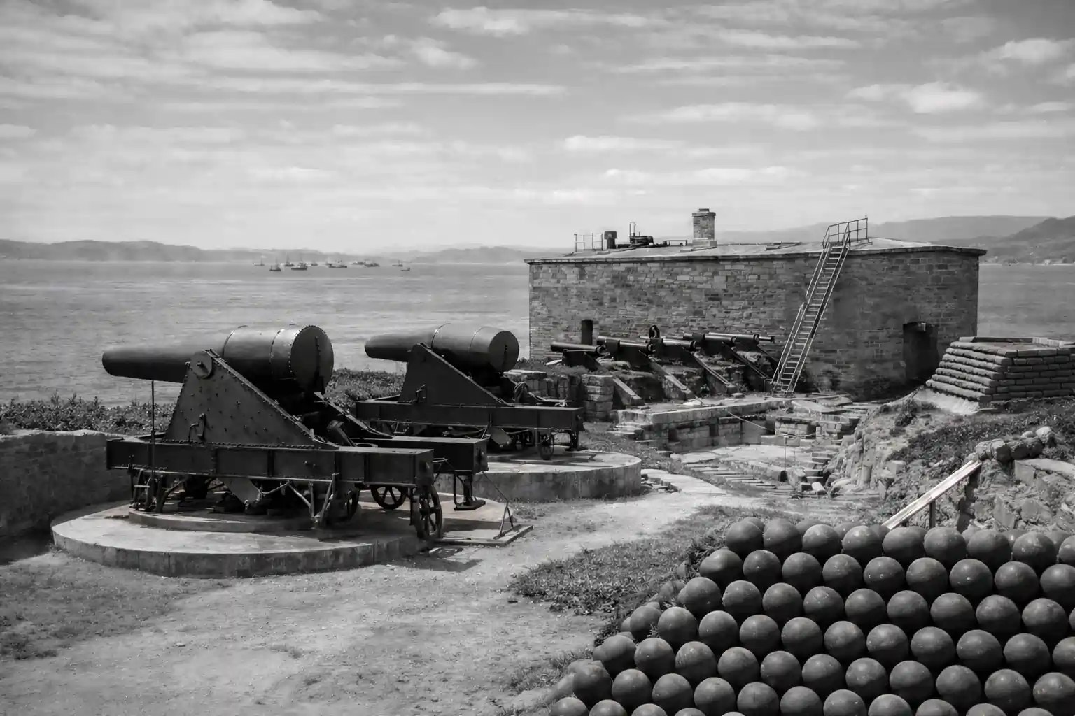 military phase from island to fort