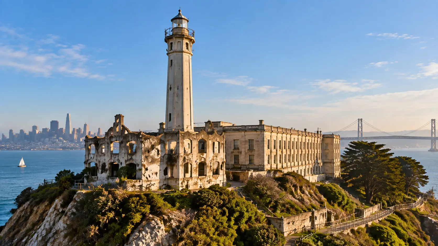 The Alcatraz Lighthouse