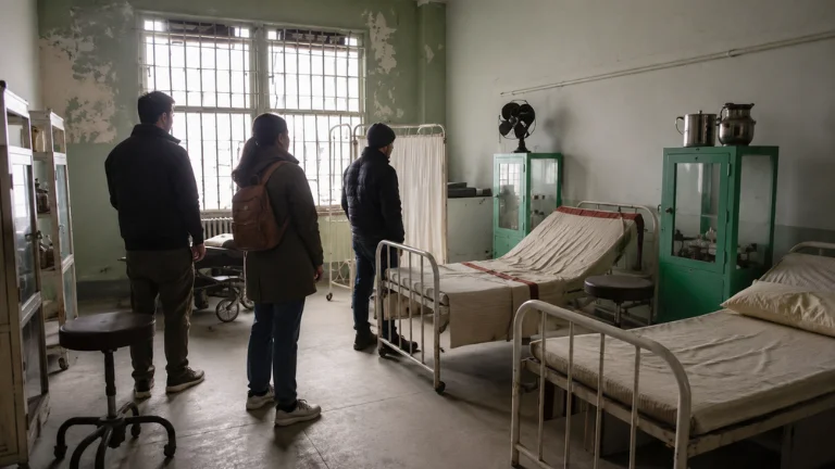 the prison hospital ward